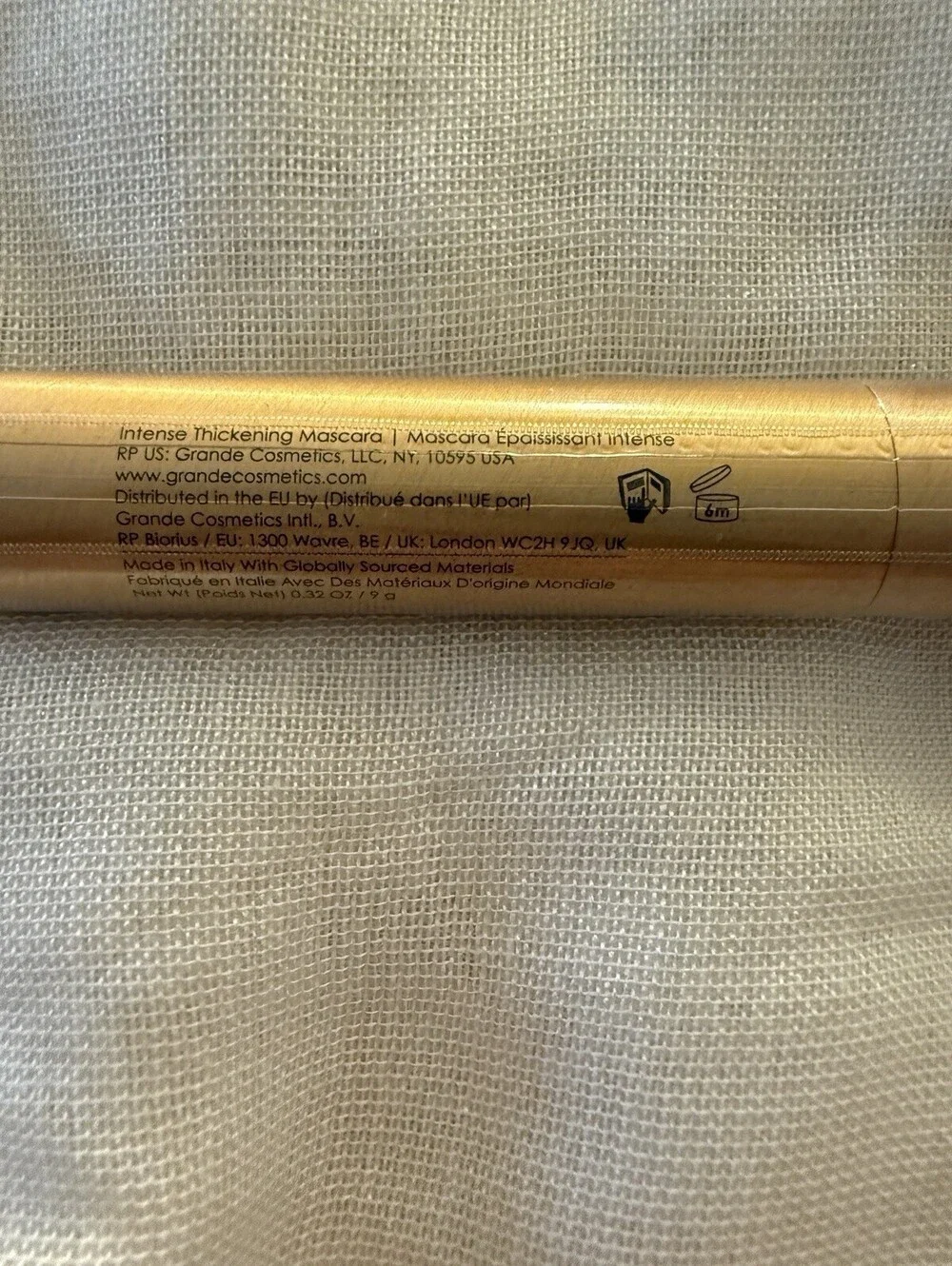 Grande Cosmetics GrandeDRAMA Intense Thickening Mascara 0.32 oz NEW SEALED